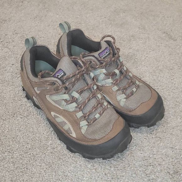Patagonia Shoes - Patagonia Drifter A/C Womens Shoes Sneakers Brown GoreTex Vibram Hiking Size 7